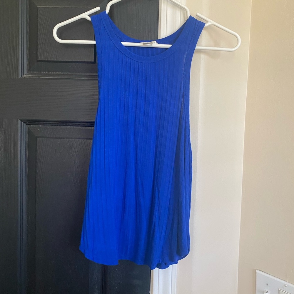 Royal blue tank top